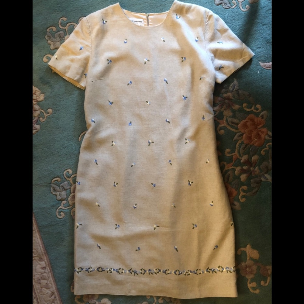 Jack Mulqueen embroidered dress